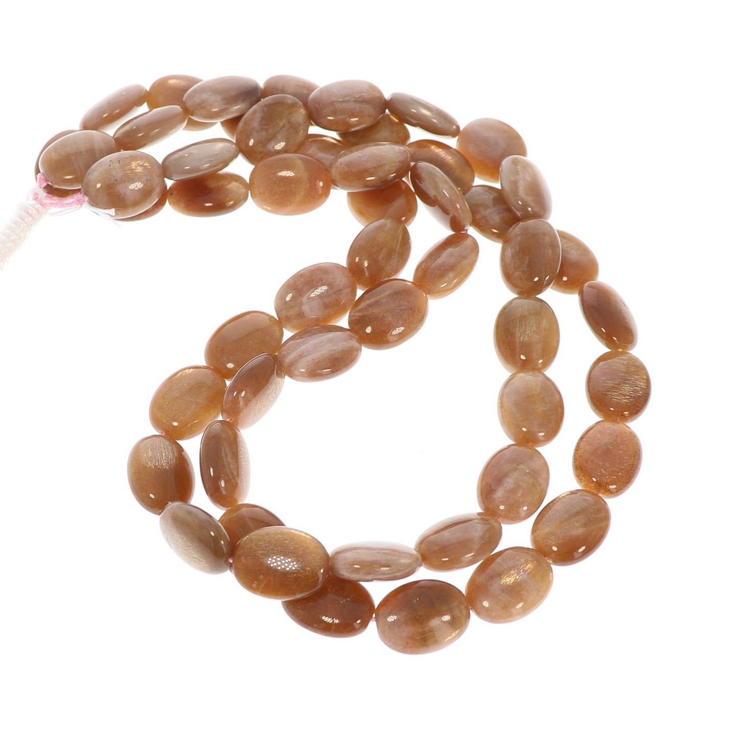 Golden Sunstone Beads Oval 12X16mm