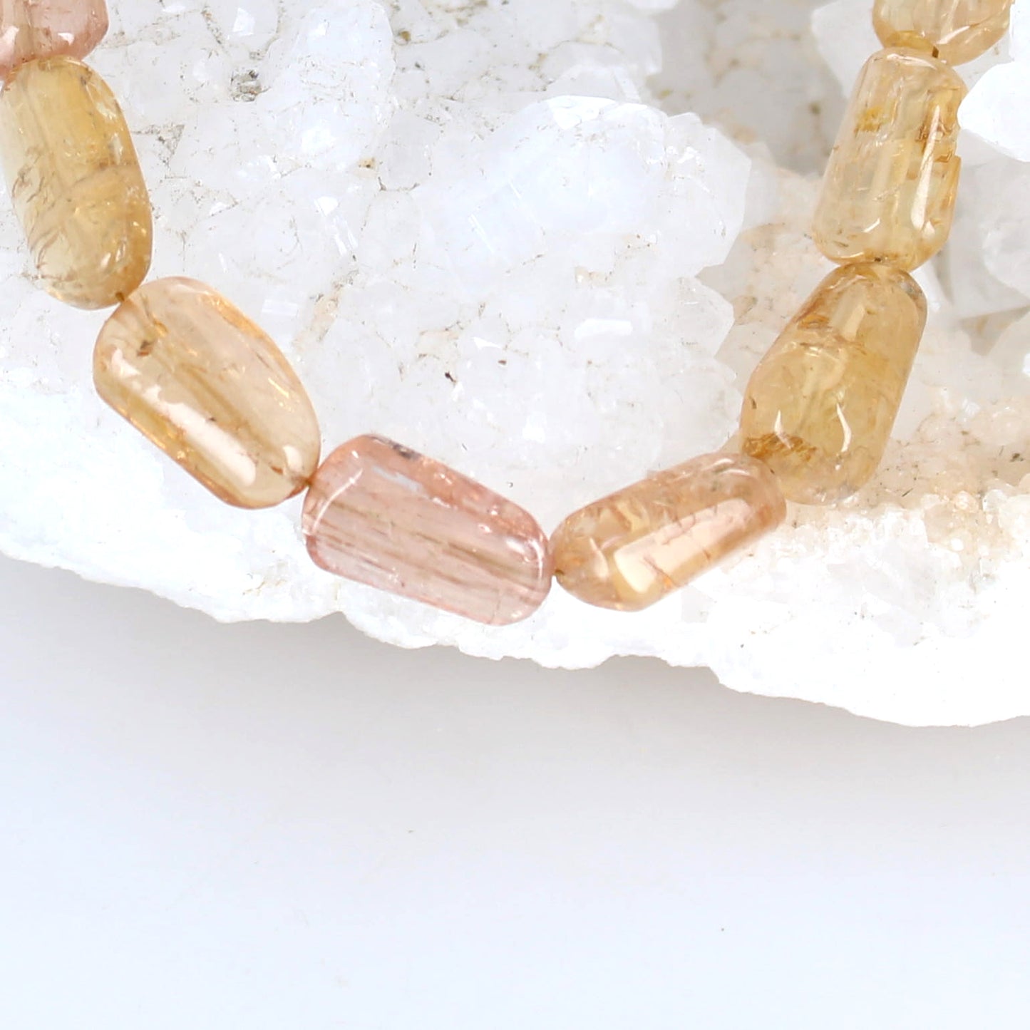 IMPERIAL TOPAZ 8x12mm Cushion Shaped Beads -NewWorldGems