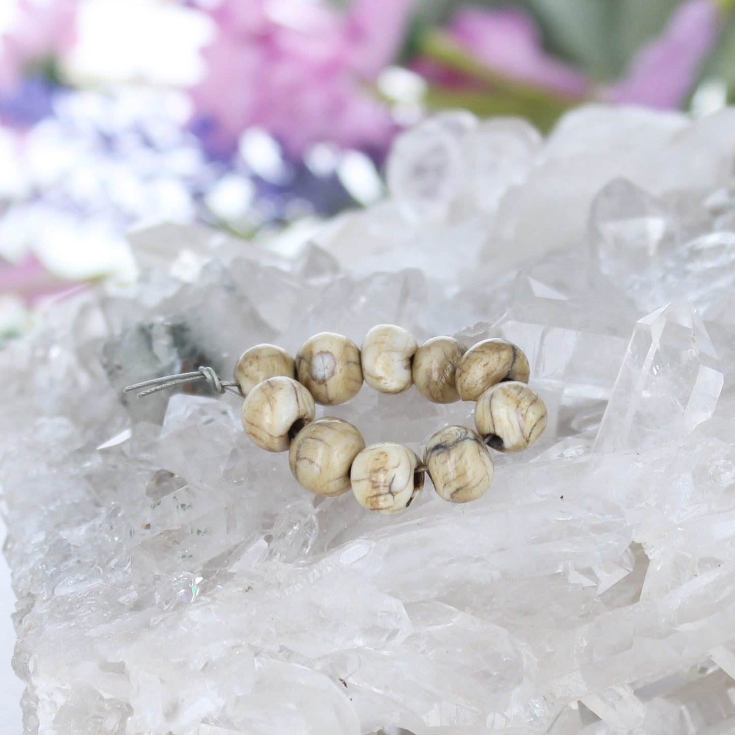 Vintage Tibetan Naga Shell 10 pcs