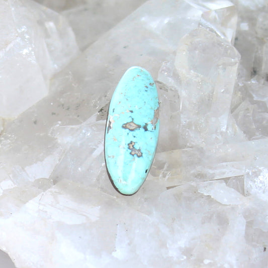 AAA White Water MEXICAN TURQUOISE Cabochon 23x10mm