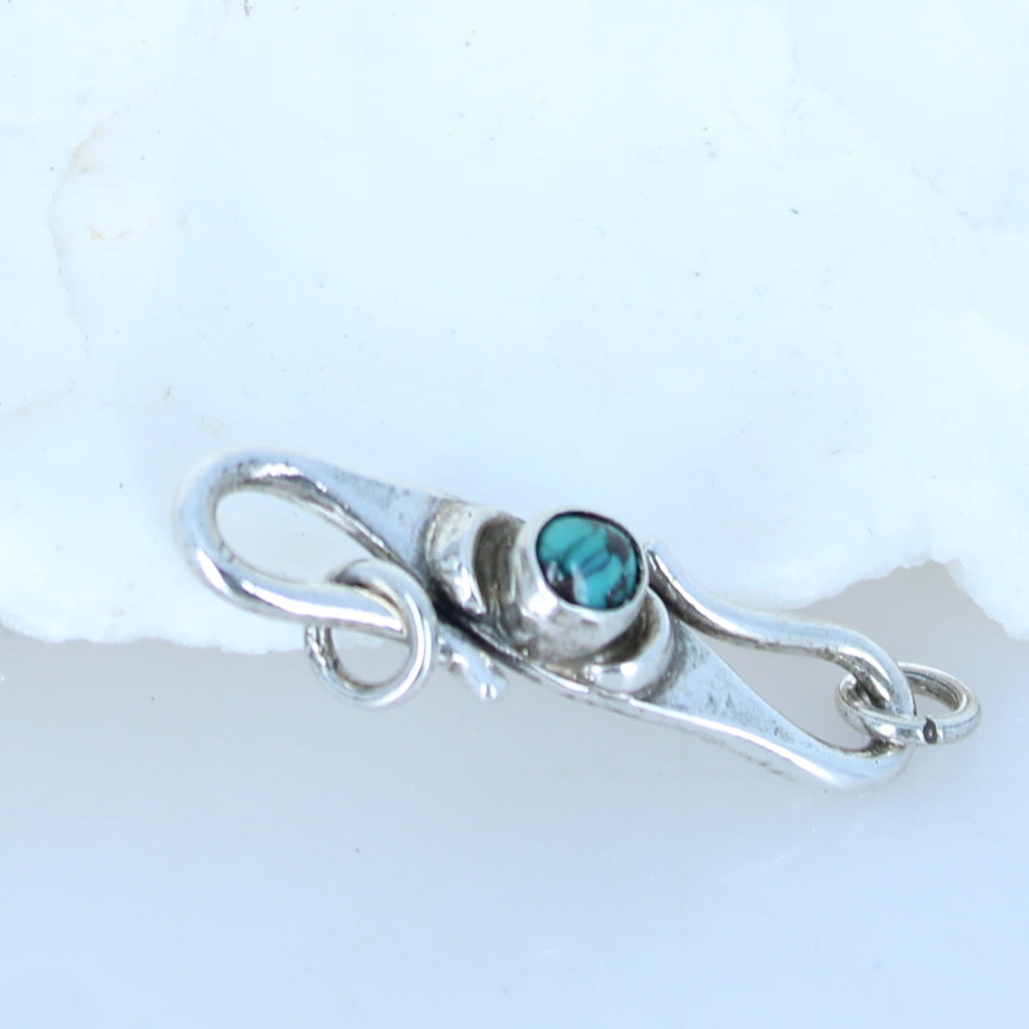 Carico Lake Sterling Double S Shaped Clasp