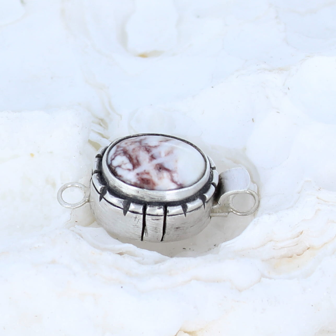 WILD HORSE Sterling Silver Clasp 14x10mm -NewWorldGems