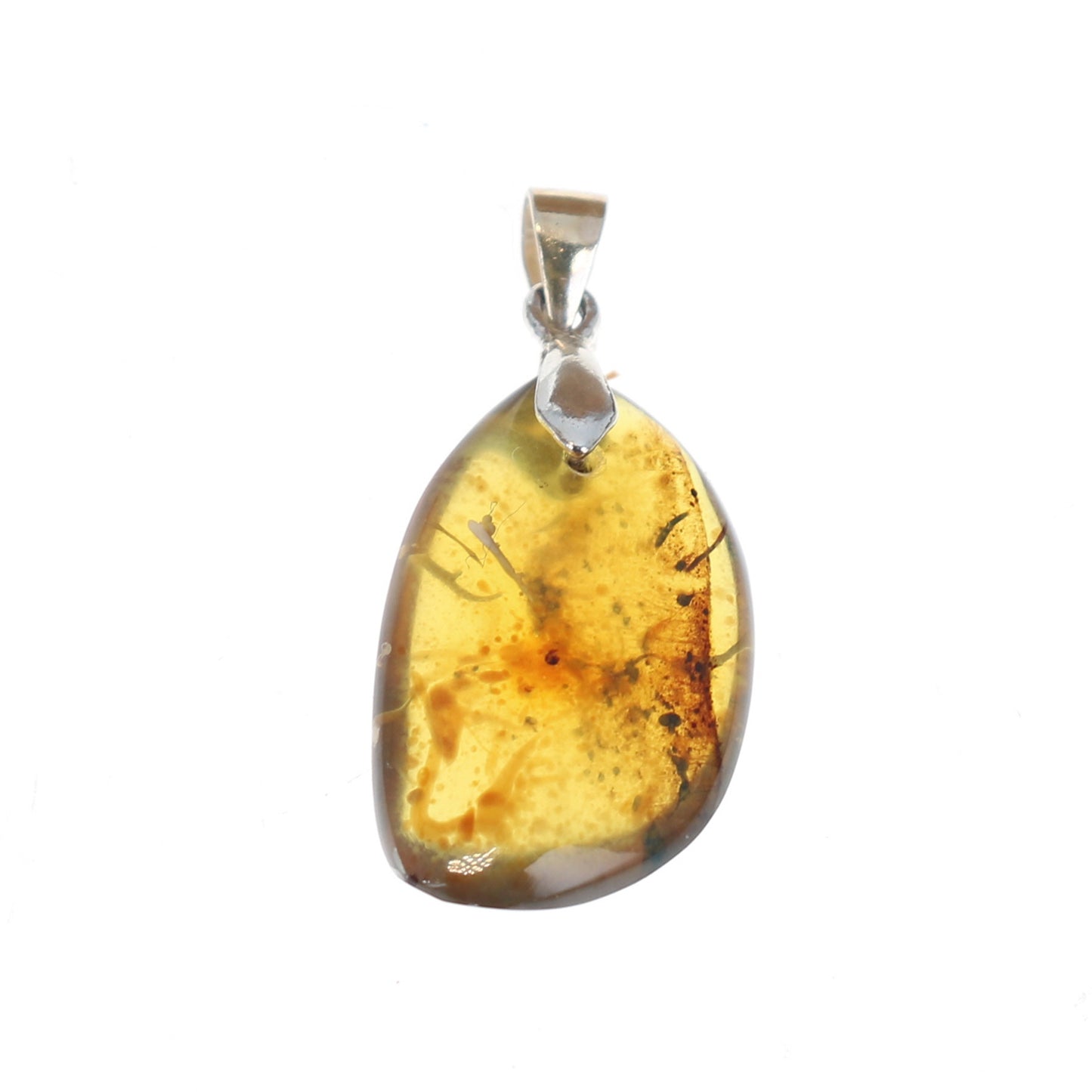 SUMATRAN AMBER Pendant Choose Shape -NewWorldGems