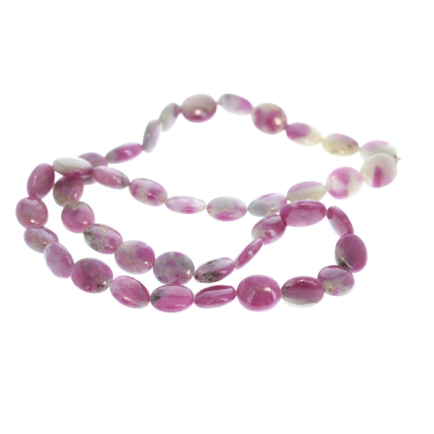 Ruby Beads Large Oval Beads 10X13.5Mm 16" -NewWorldGems