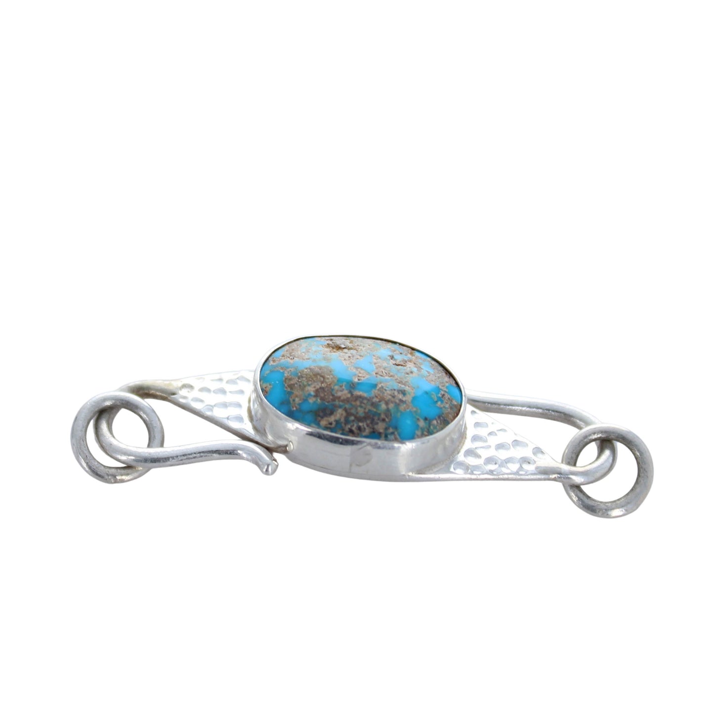 Armenian Turquoise Sterling Clasp Hook Style Choose Color -NewWorldGems