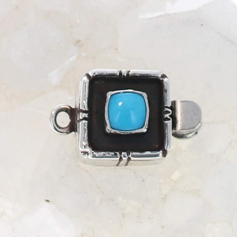 Blue Ridge Turquoise Clasp Southwestern Style 5.5mm -NewWorldGems