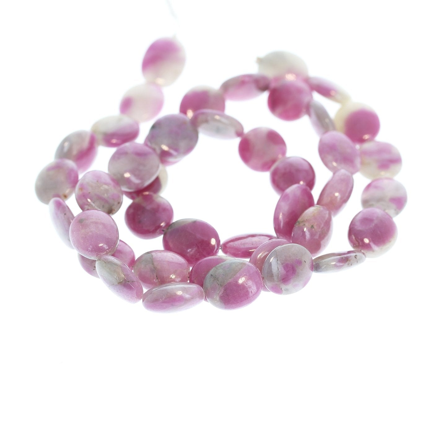 Ruby Beads Large Oval Beads 10X13.5Mm 16" -NewWorldGems