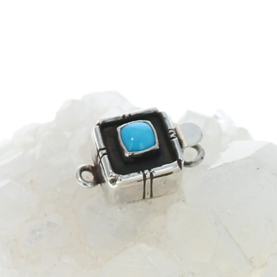 Blue Ridge Turquoise Clasp Southwestern Style 5.5mm -NewWorldGems