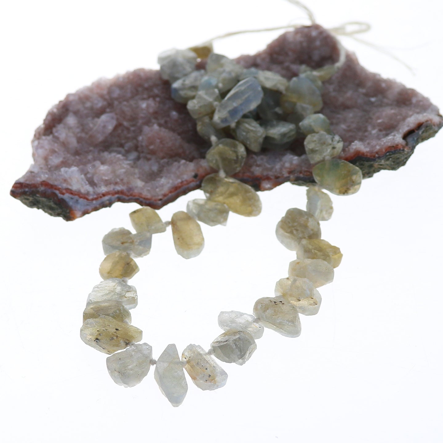 Labradorite Beads Damngles Rough -NewWorldGems