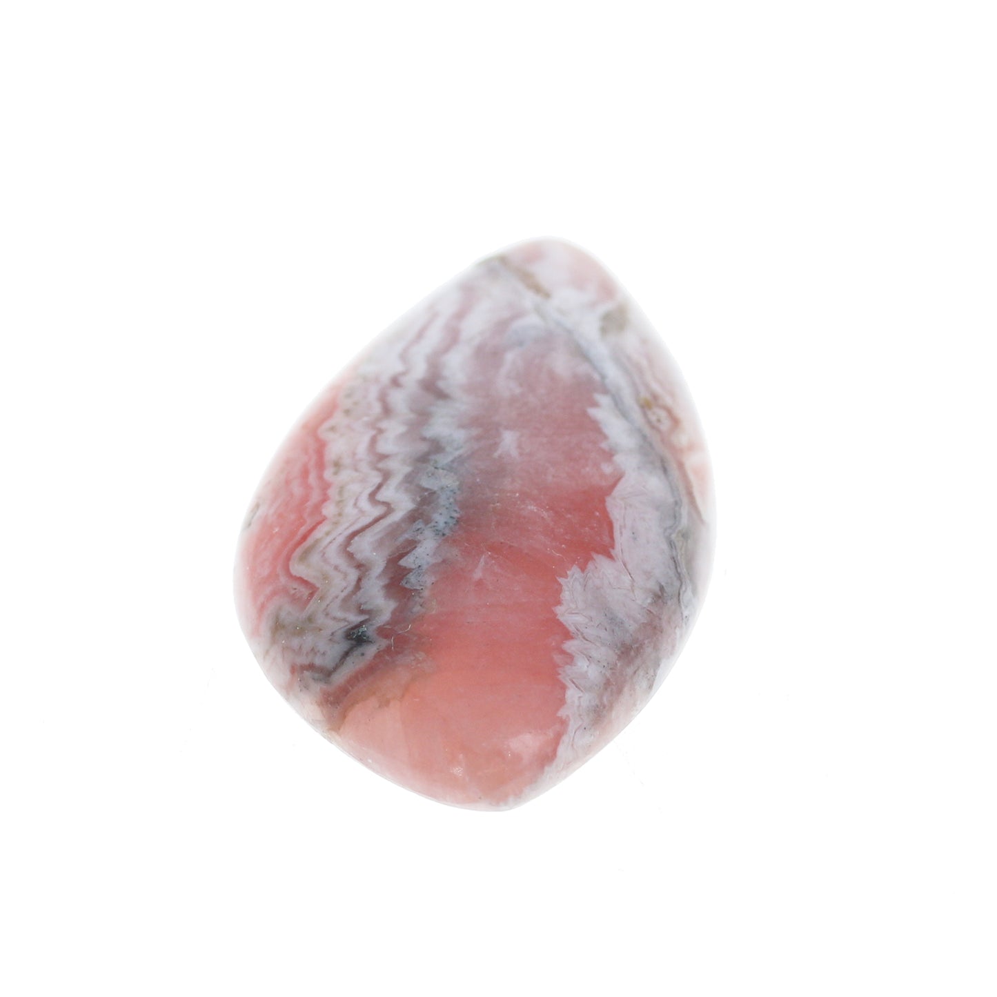 RHODOCHROSITE CABOCHON Large Teardrop 35x21mm -NewWorldGems