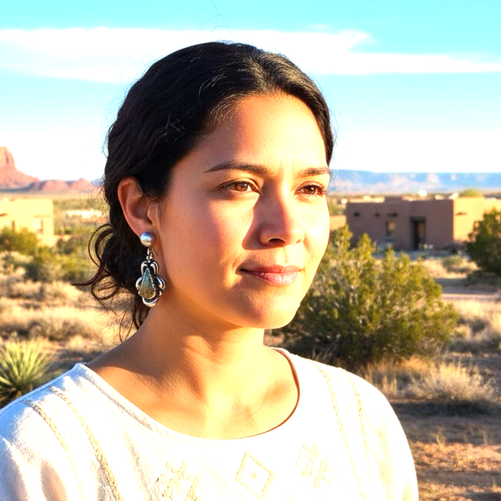 Many Moons Royston Turquoise Earrings Sterling Silver