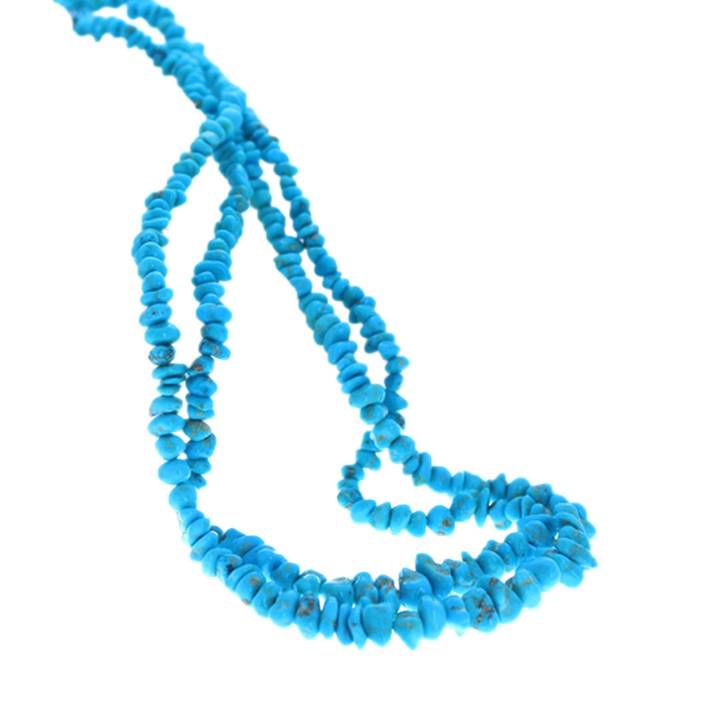 Kingman Turquoise Beads Nuggets 4-7mm