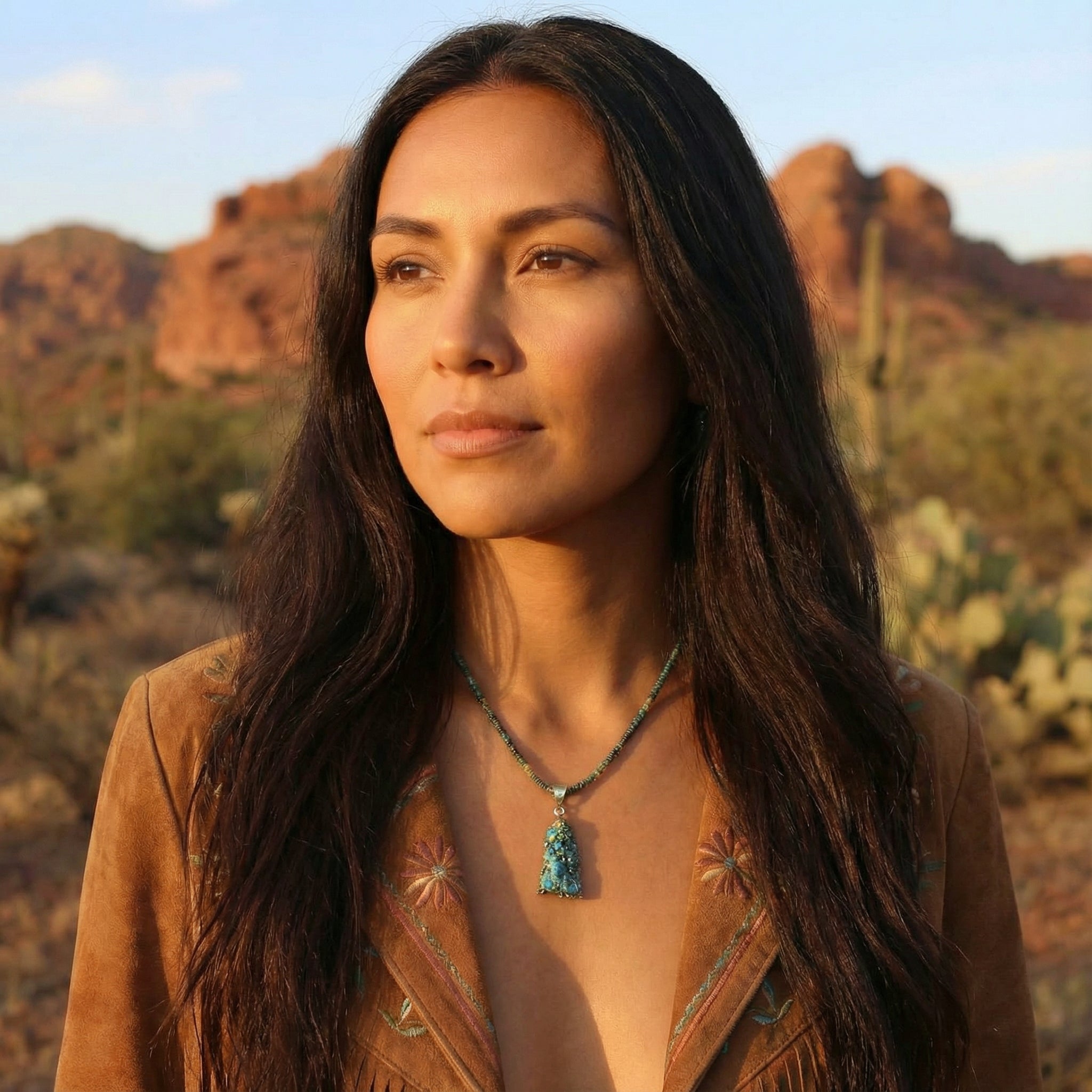 Ancient Roman Glass, Midnight Sapphire And Ethiopian Opal Necklace