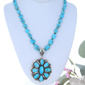 Blue Ridge Orvil Jack Naja Moon Necklace Sterling Southwest Beauty