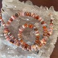 Gorgeous Mexican Opal Beads Rondelles Sunset Multi Color Graduated 5 to 8mm