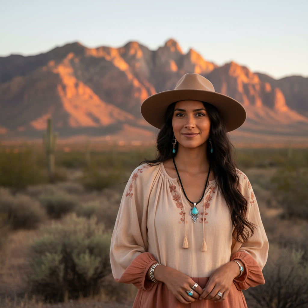 Gem Grade Lone Mountain Turquoise Pendant Sterling Silver Teardrop