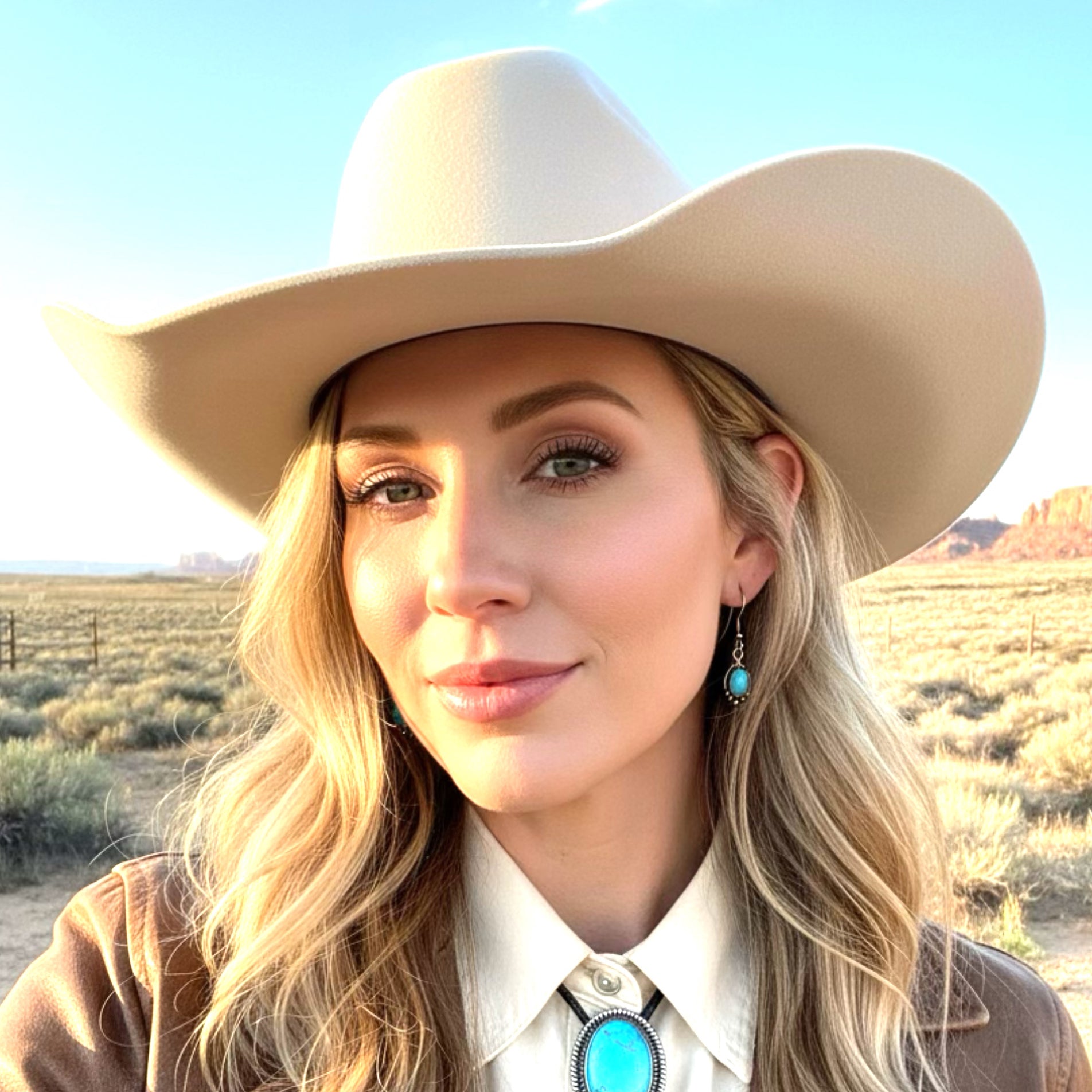 SLEEPING BEAUTY TURQUOISE Sterling Drop Earrings