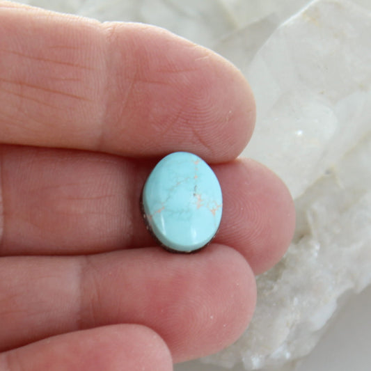 Dry Creek Turquoise Cabochon Oval 13.2x10.5mm