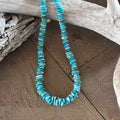 AAA Large Multi Color Lone Mountain Turquoise Beads Necklace 19"