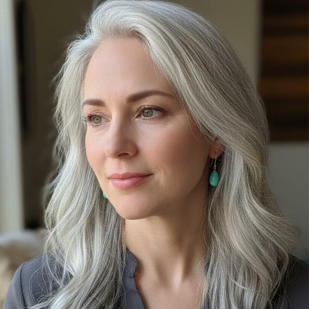 AAA Robins Egg Blue CAMPITOS TURQUOISE Earrings Teardrops Sterling