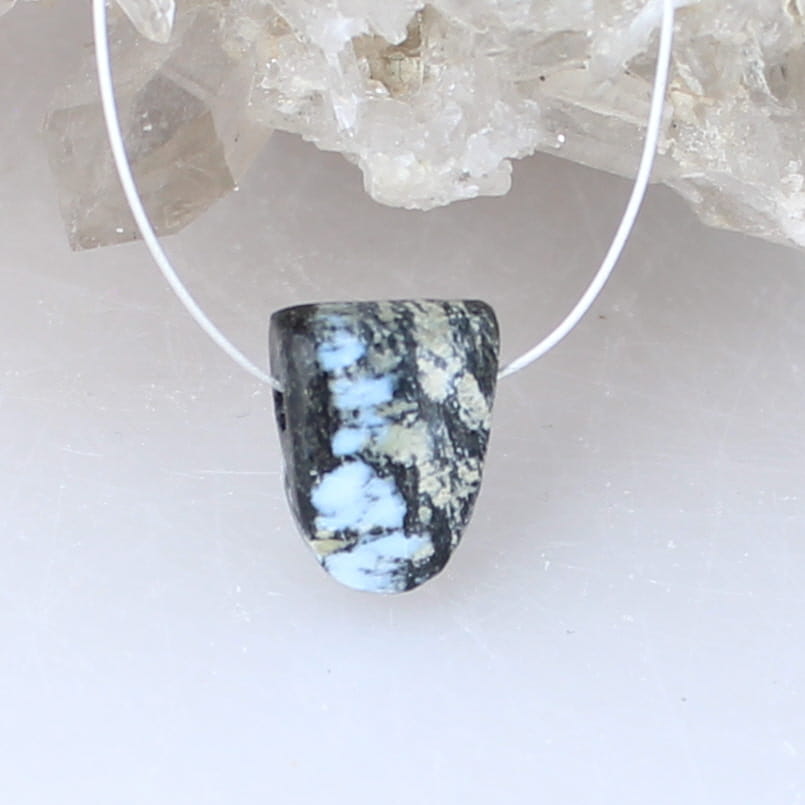 Striking Lilac Turquoise Pendant Component #3