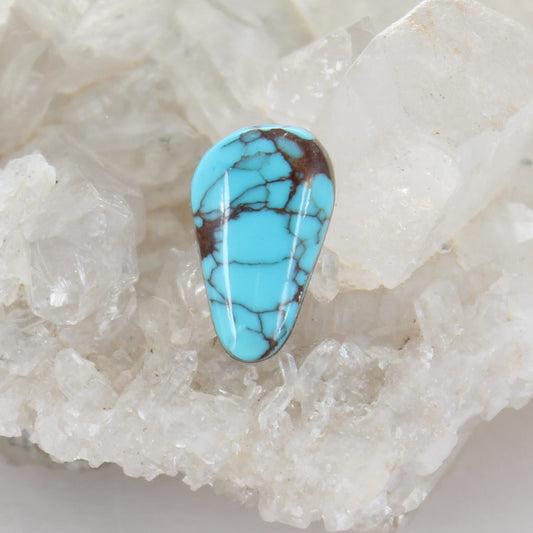 EGYPTIAN TURQUOISE Teardrop Shaped Cabochon Beauty Large