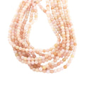 Pink Morganite 6Mm Round Beads 16"