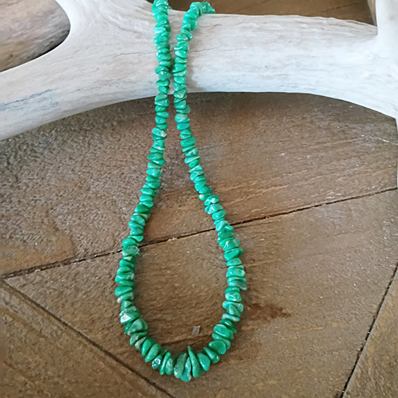 AAA Gemmy VARISCITE Beads Mixed Nuggets 4-6mm 18"