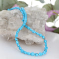 AAA Egyptian Turquoise Beads Strand 5-7.5mm Ovals 16"