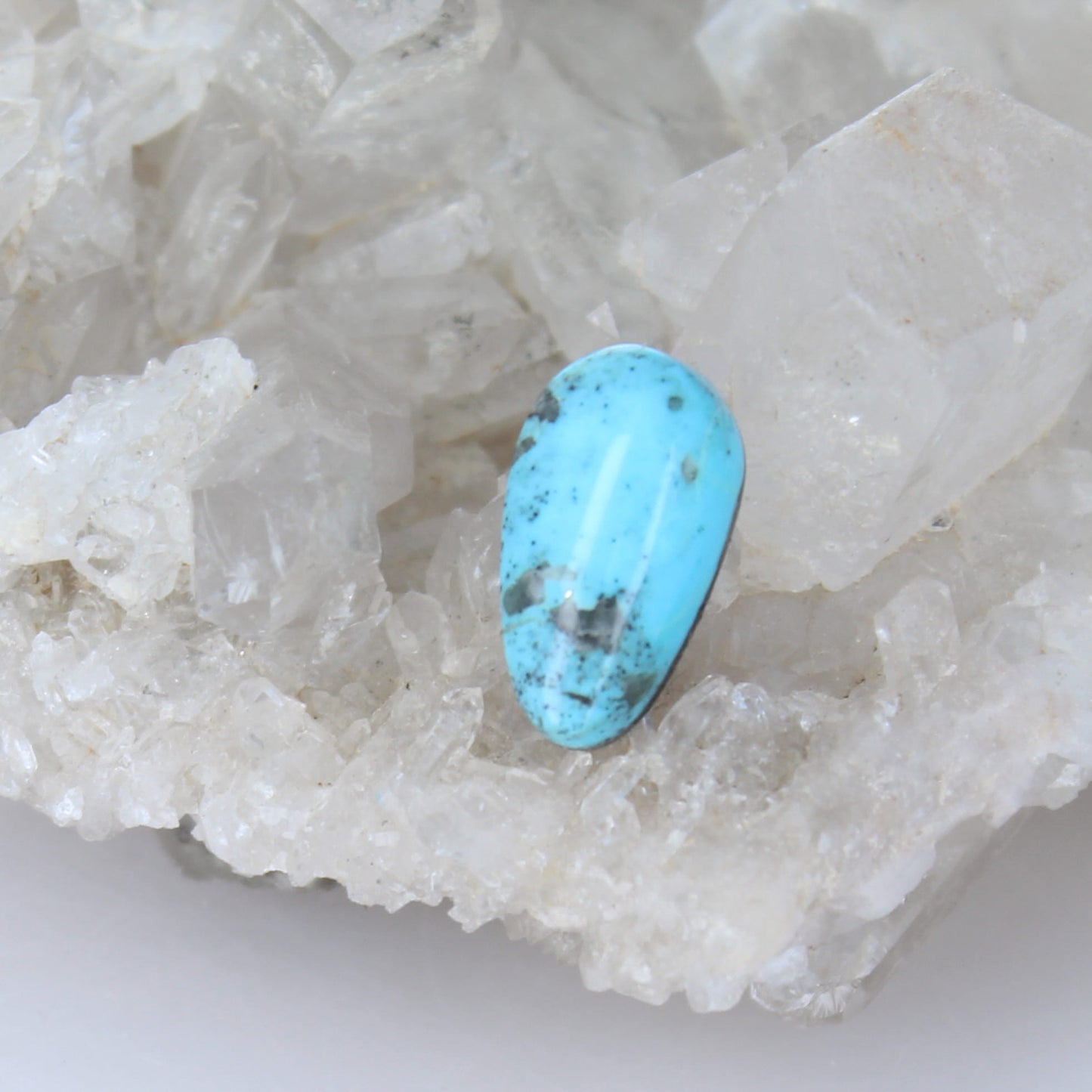 AAA Campitos MEXICAN TURQUOISE Cabochon Teardrop Shaped