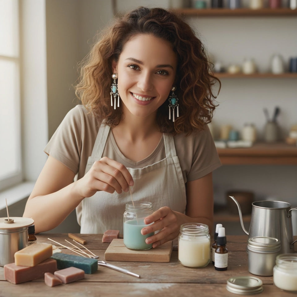 Rare DRY CREEK TURQUOISE Scroll Earrings Sterling