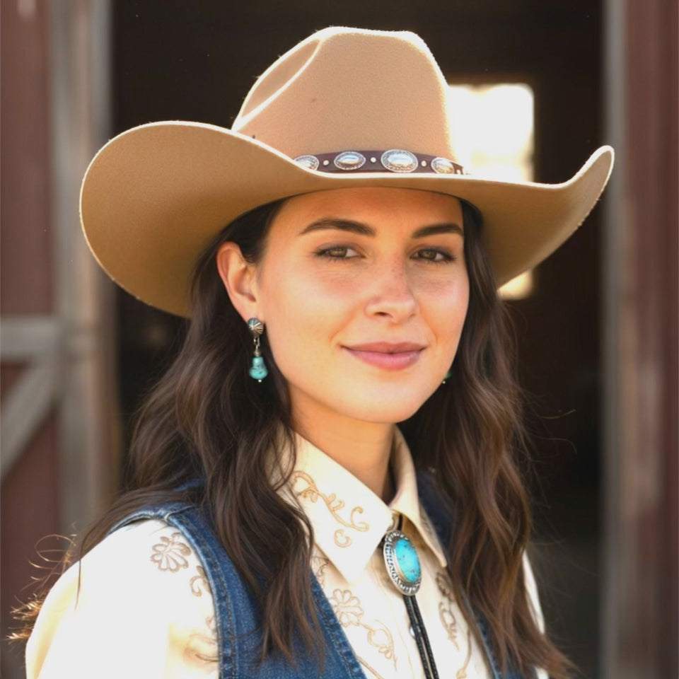 Lone Mountain TURQUOISE EARRINGS Sterling Free Form Drops Southwest