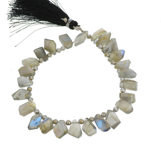 Labradorite Beads Faceted Free Form Briolettes Large -NewWorldGems