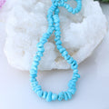 Sleeping Beauty Turquoise Beads 5-10mm Rounded Nuggets -NewWorldGems