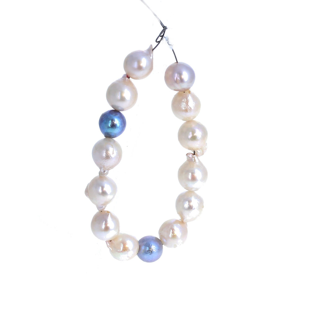 Multi Color Akoya Pearls Cultured 6.7-8mm -NewWorldGems