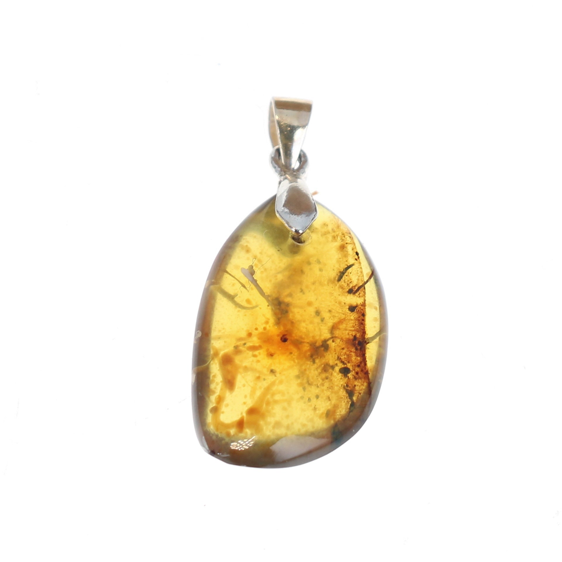 SUMATRAN AMBER Pendant Choose Shape -NewWorldGems