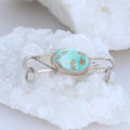 Armenian Turquoise Sterling Clasp Hook Style Choose Color -NewWorldGems