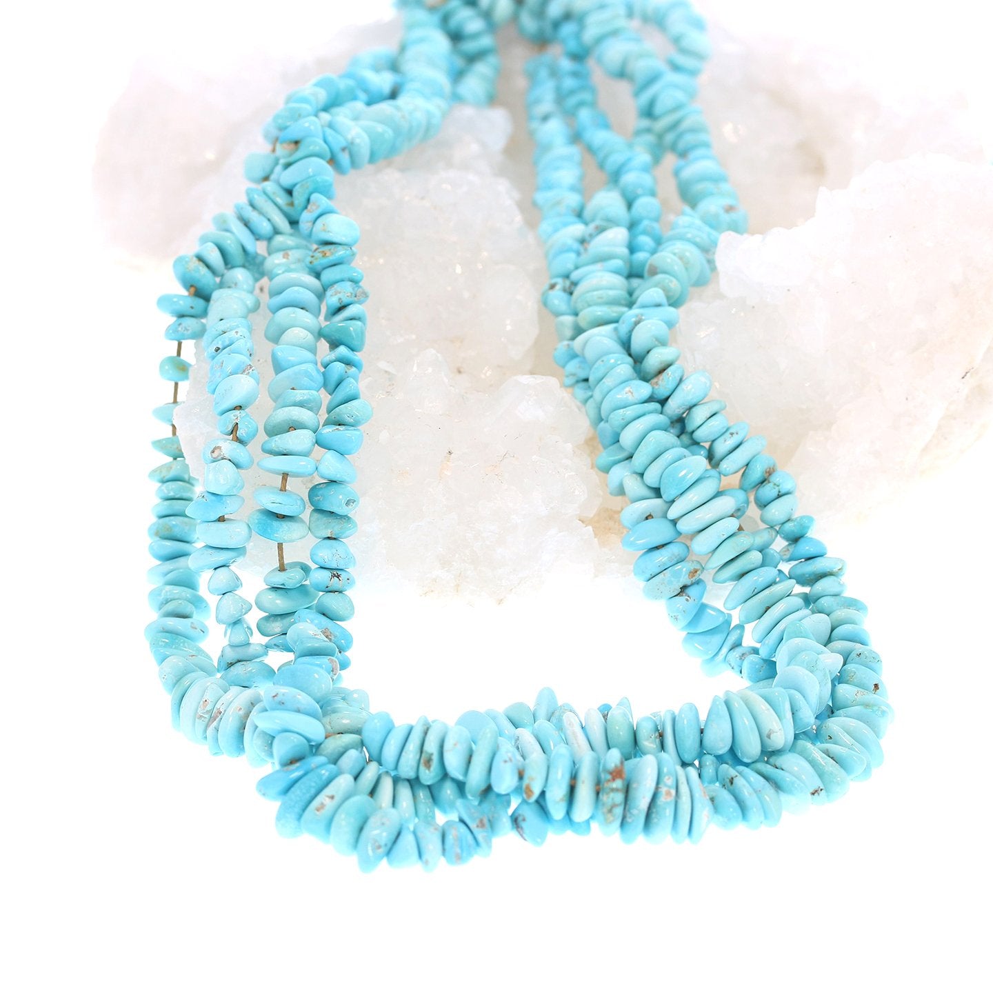 Sleeping Beauty Turquoise Nuggets Beads 5-12Mm, -NewWorldGems