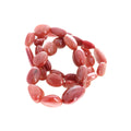Andesine Beads Oval Shape Rich Auburn Color 4-15X18Mm 18", -NewWorldGems