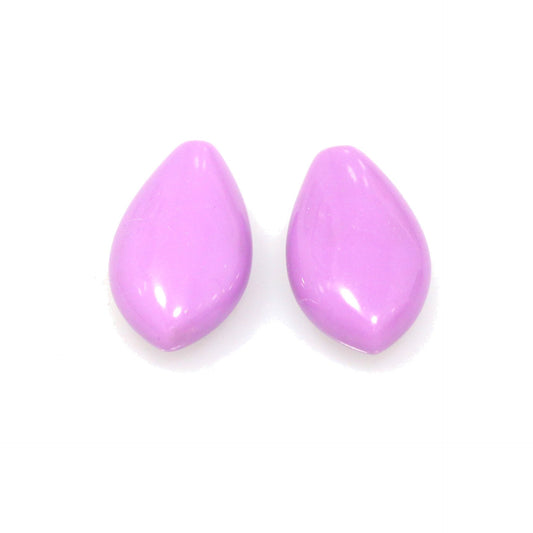 Phosphosiderite Beads Earring Set Petal Shaped Components 10X14Mm -NewWorldGems