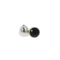 STERLING SILVER End Cones Bullet Design 8mm Pair -NewWorldGems