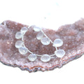 Moonstone Feldspar Briolettes 7-10Mm 7" -NewWorldGems