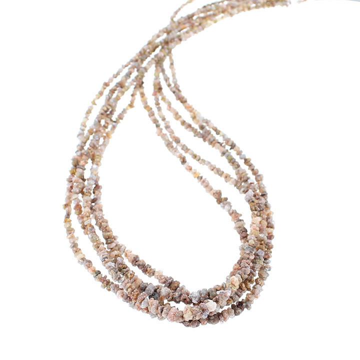 Red Bronze Drusy Diamond Beads 2.5-4Mm Nuggets 16" -NewWorldGems