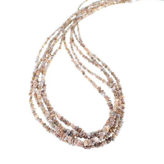 Red Bronze Drusy Diamond Beads 2.5-4Mm Nuggets 16" -NewWorldGems