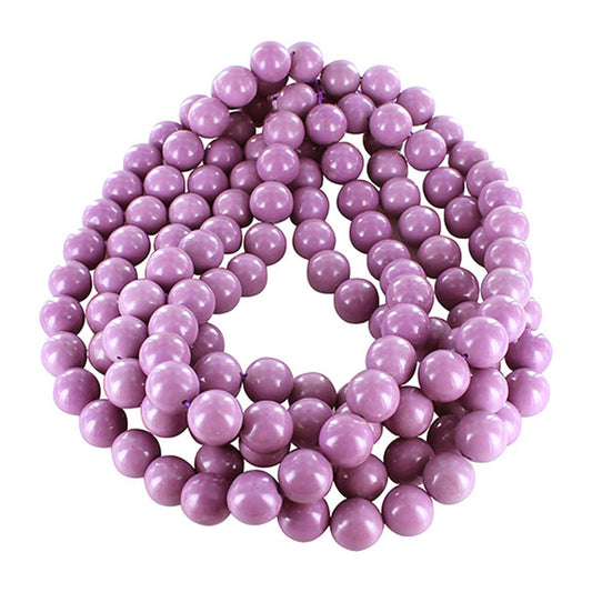 Phosphosiderite Round Beads 14mm AAA -NewWorldGems