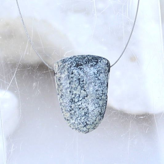 RARE WHITE BUFFALO Turquoise Component #8 -NewWorldGems