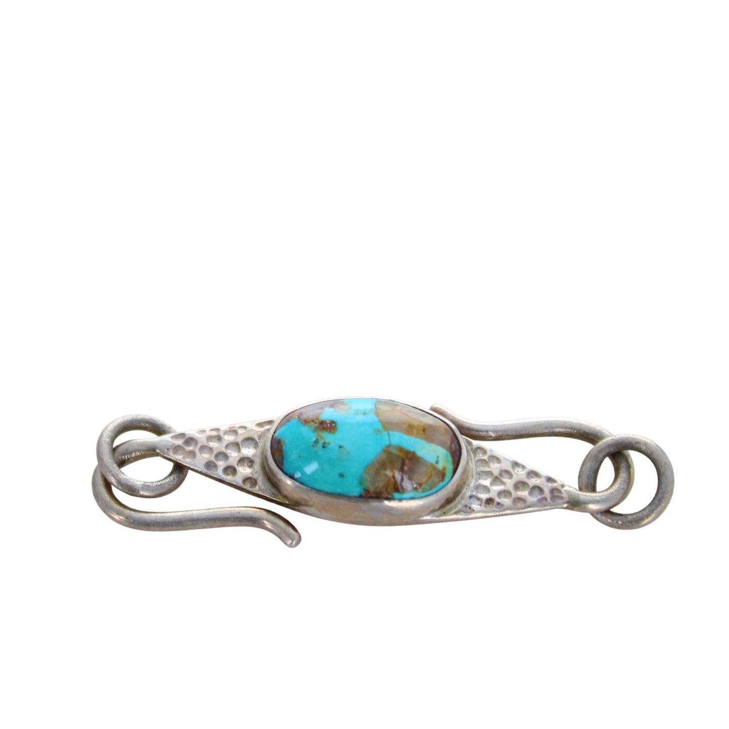 Armenian Turquoise Sterling Clasp Hook Style Choose Color -NewWorldGems