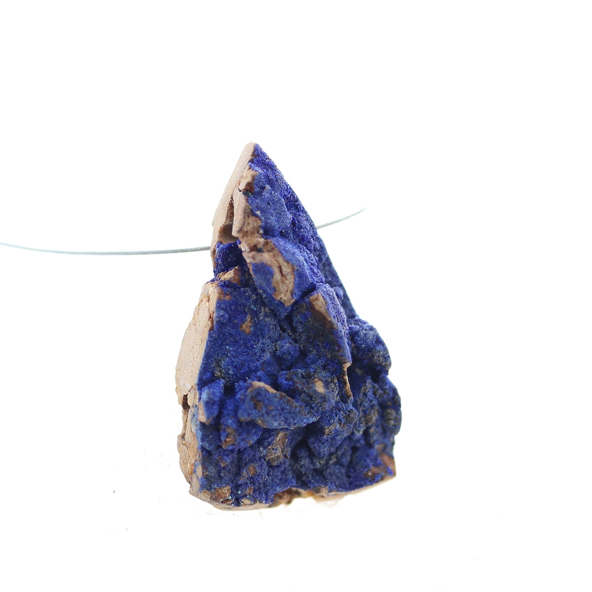 Unique Azurite Drusy Crystal Component Rough Stone -NewWorldGems