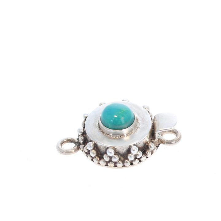 Gem Silica Clasp Granulated 6mm -NewWorldGems